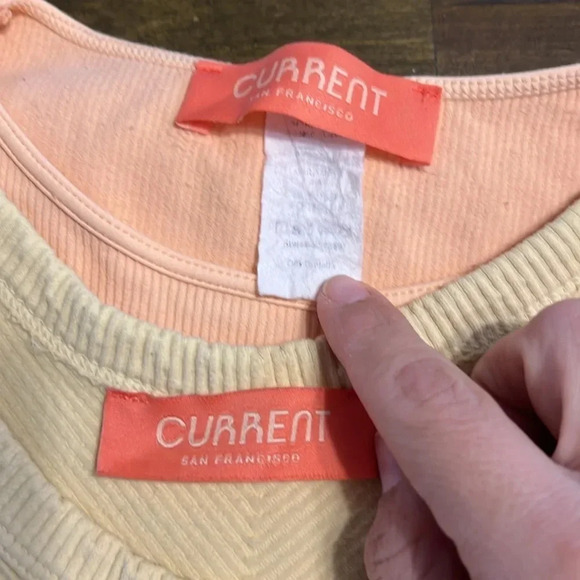 Current San Francisco Seamless Tanks Crop Cropped Bundle Ribbed Textured S/M - Picture 9 of 9